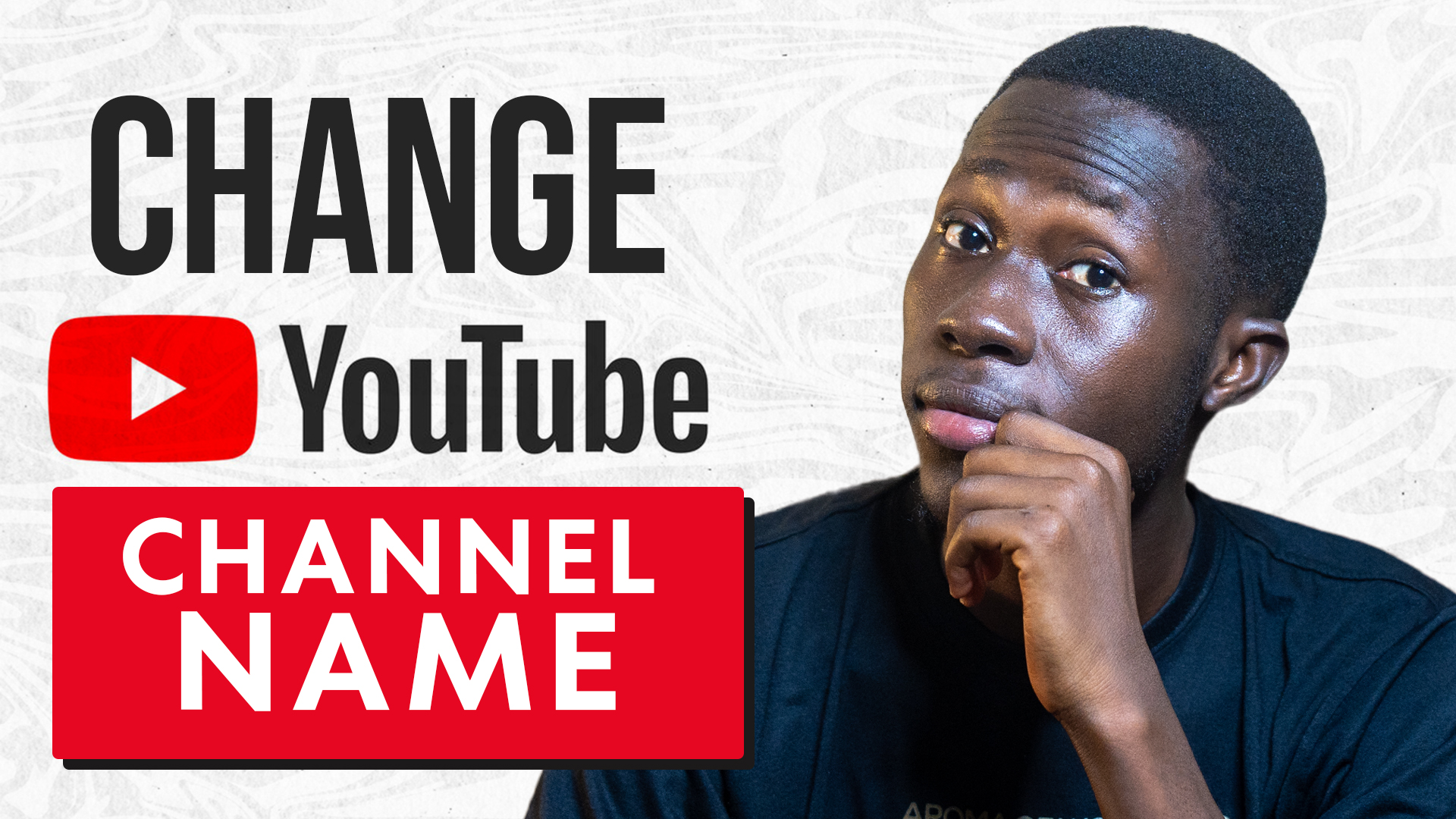 Change YouTube channel name